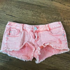 MOVING SALE! EVERYTHING MUST GO! Almost Famous Low Rise Faded Red Shorts